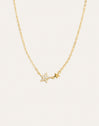 Collier Duo Stars plaqué or