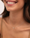 Collar Duo Stars - puesto en modelo
