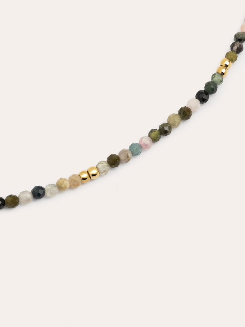 Eloise Halskette Edelstahl, vergoldet