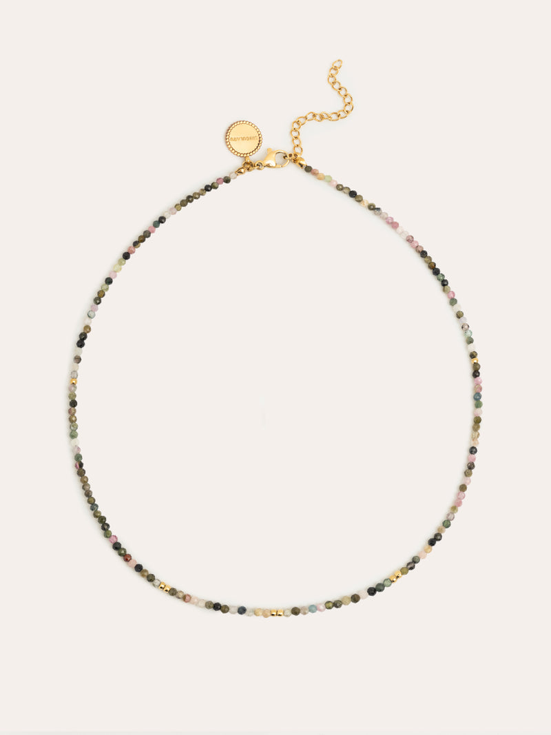 Eloise Halskette Edelstahl, vergoldet