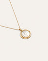 Polar Star Nacre Gold Necklace