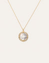 Polar Star Nacre Gold Necklace