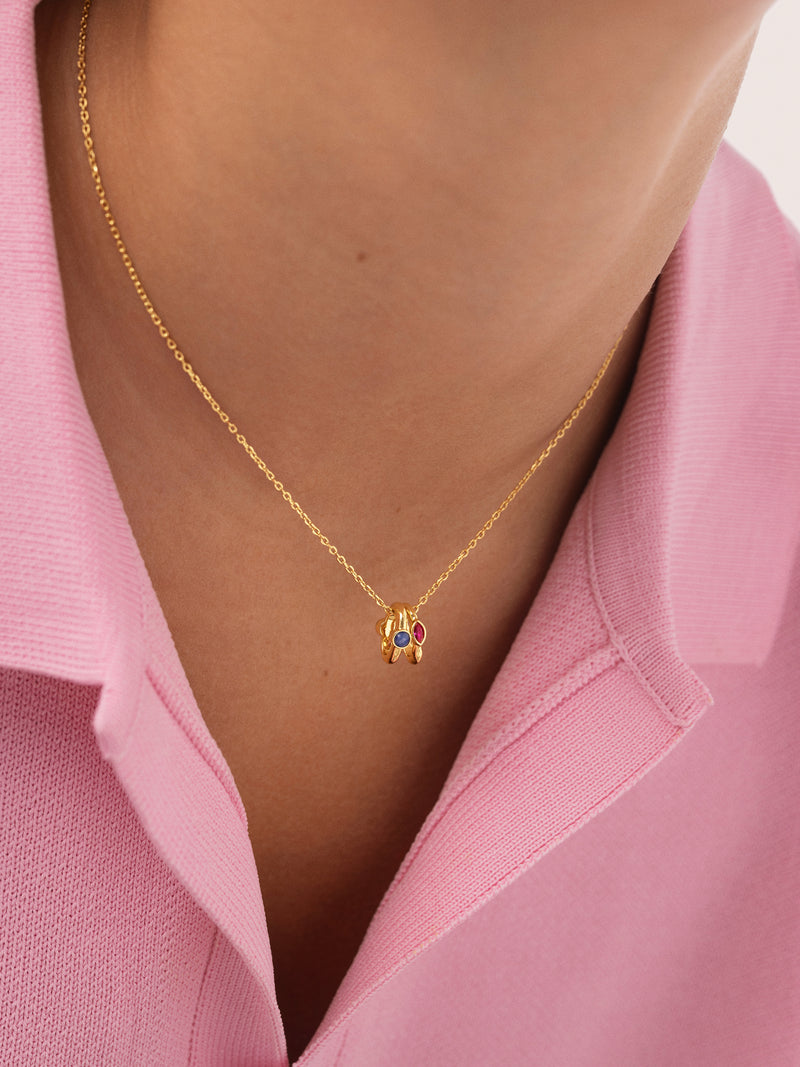 Collier Family Alma Plaqué Or