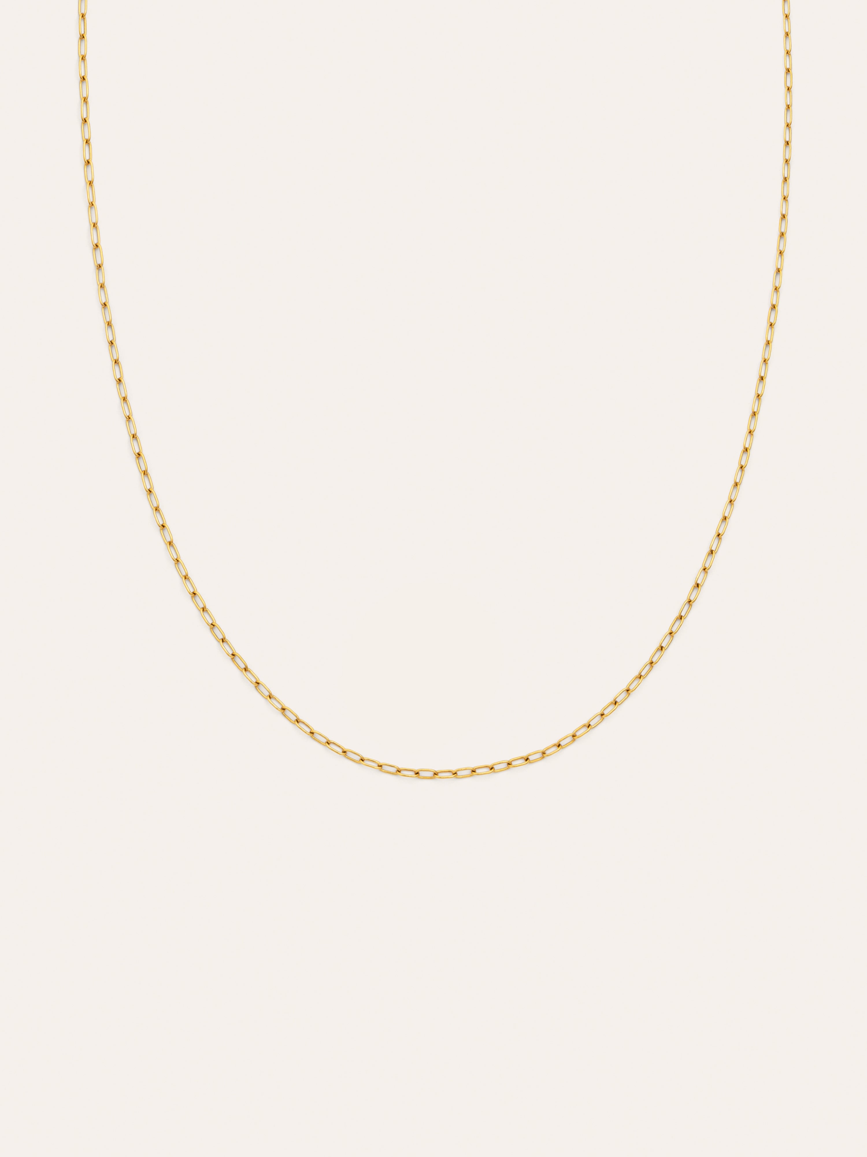 Collar Fine Chic Acero Baño Oro