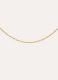 Collar Fiore Acero Baño Oro