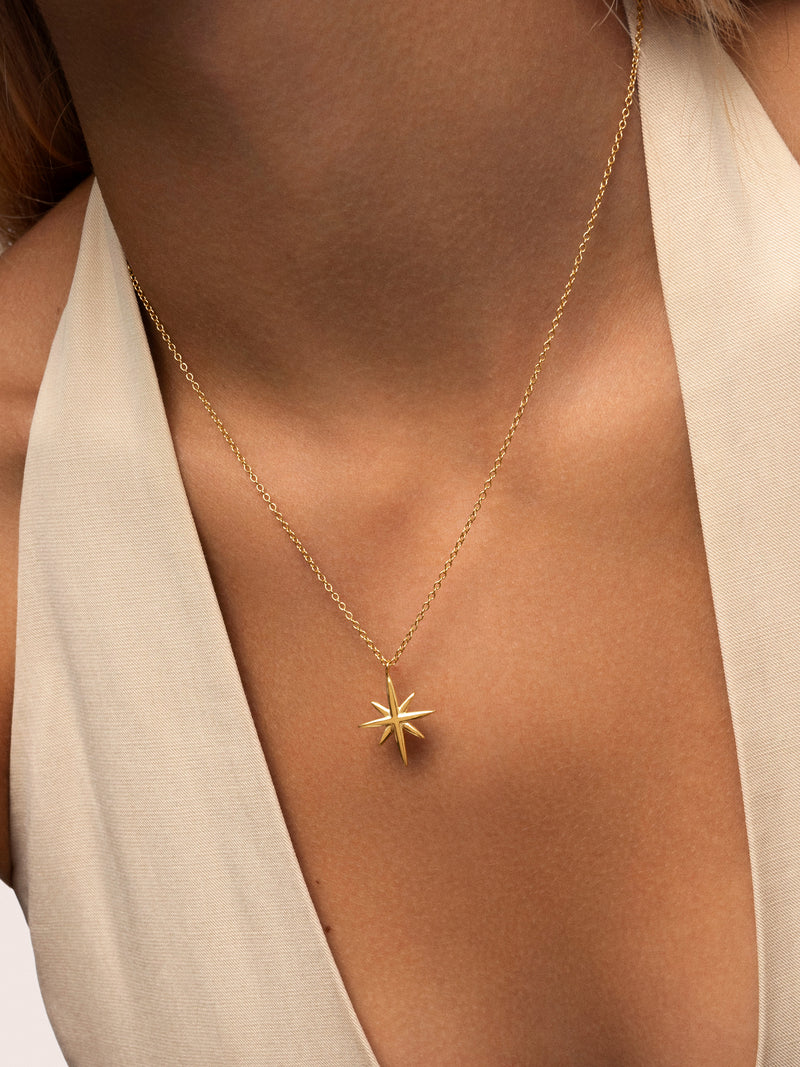 Collier Guidance en Acier plaqué Or