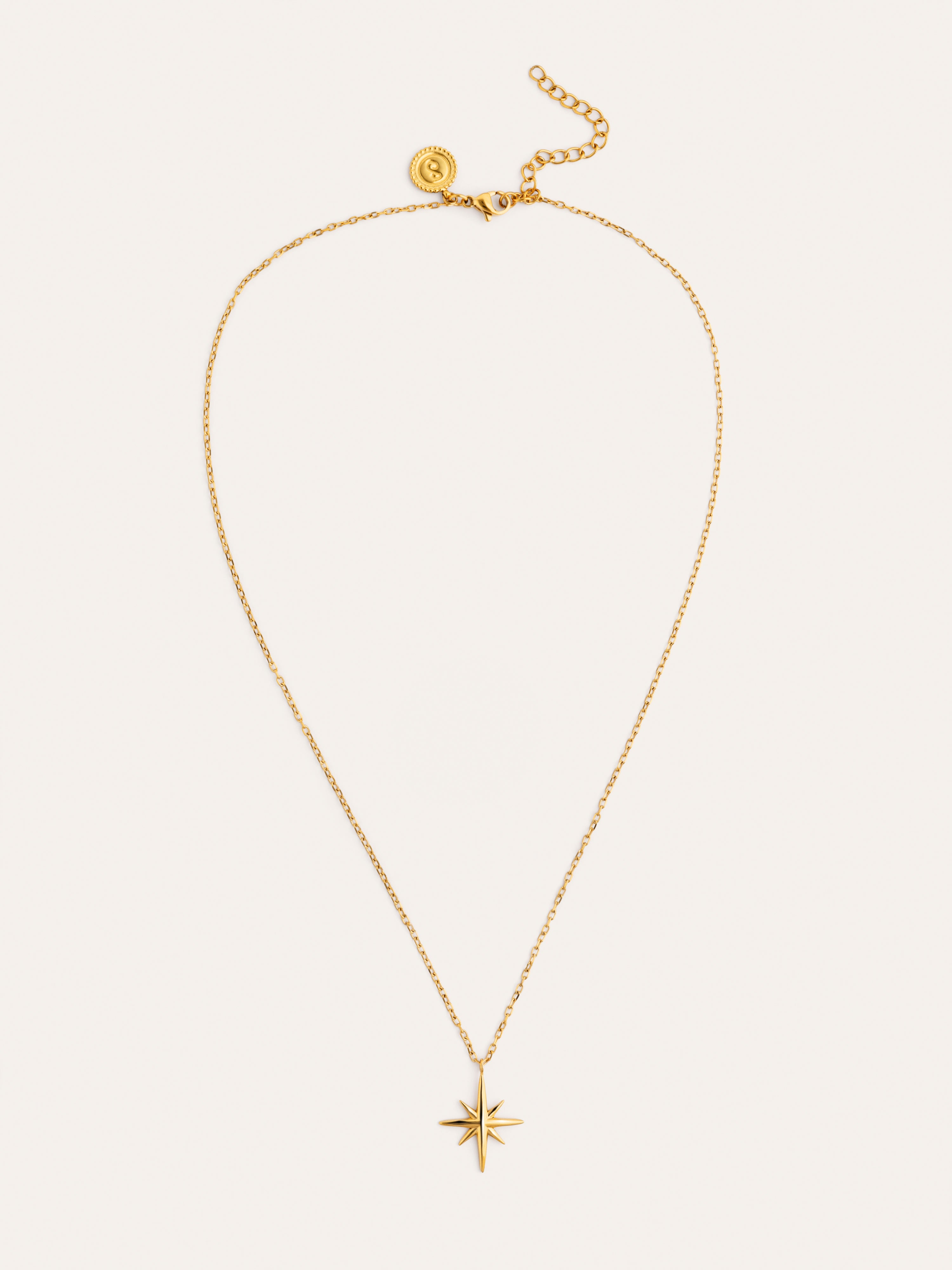 Collier Guidance en Acier plaqué Or