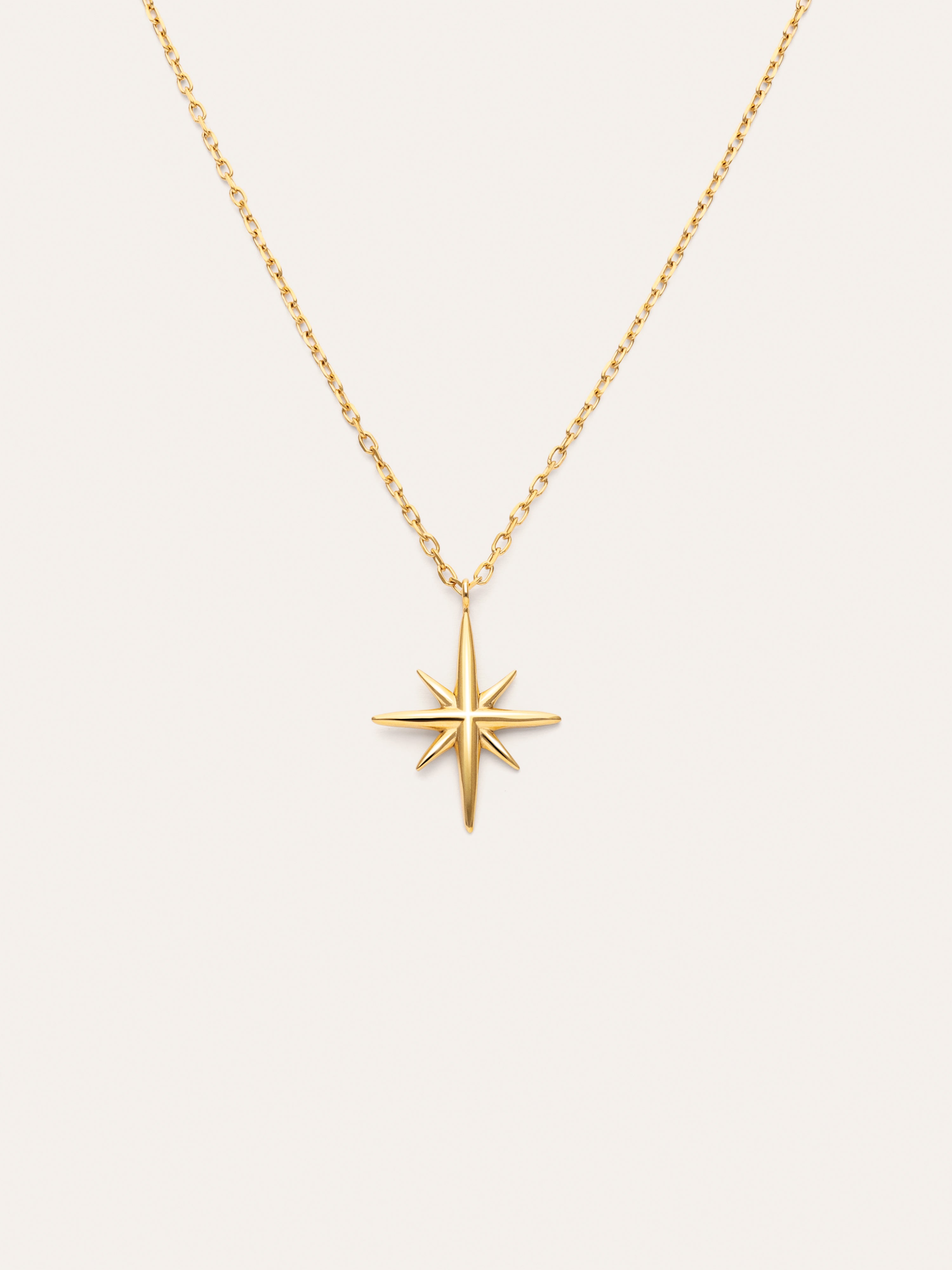 Collier Guidance en Acier plaqué Or