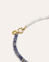 Colar Índigo Pearl Aço Banho Ouro