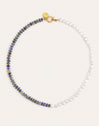 Colar Índigo Pearl Aço Banho Ouro