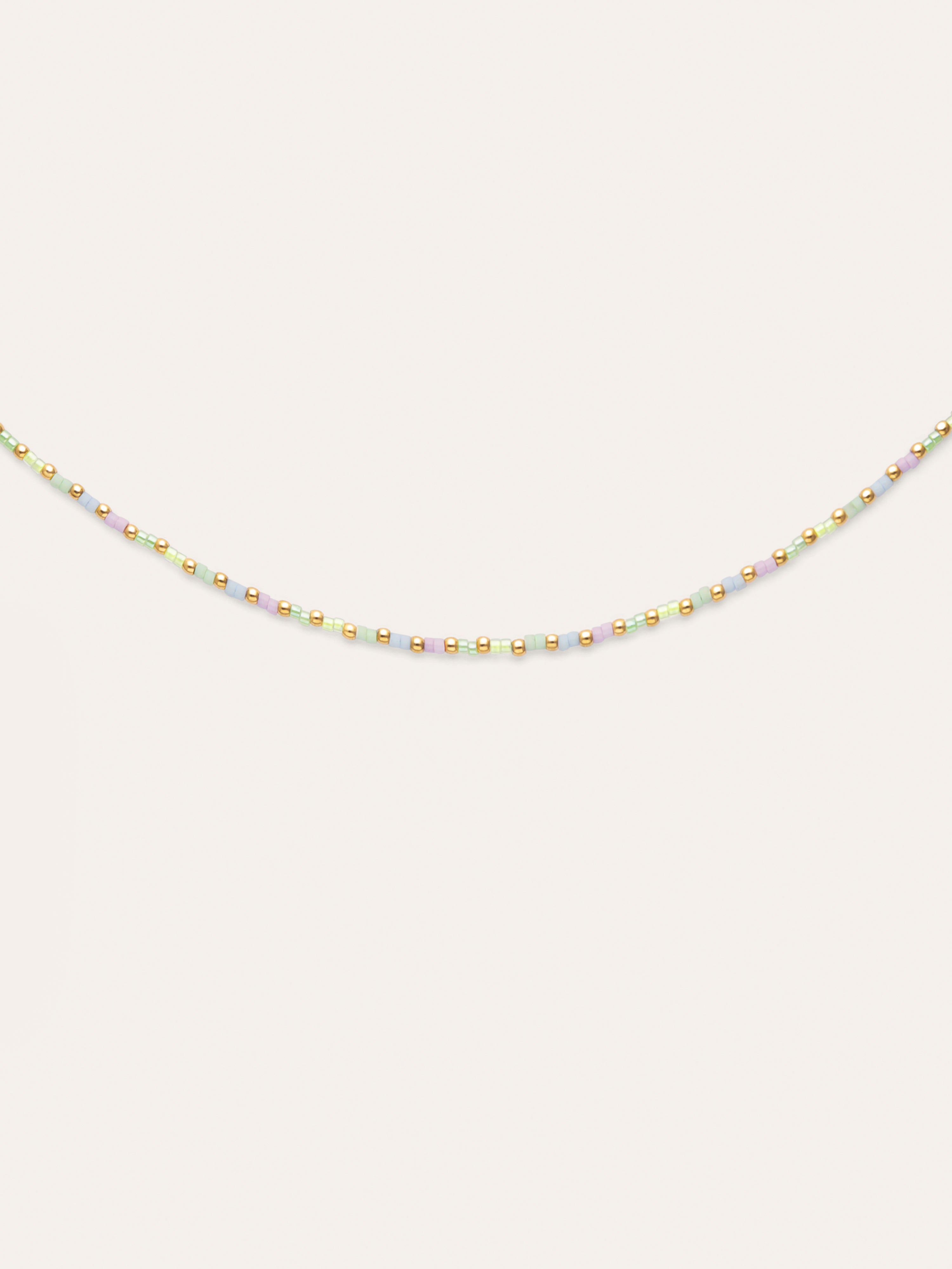 Collar Joy Colors Acero Baño Oro