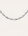 Collar Doble Lisse Twister Acero