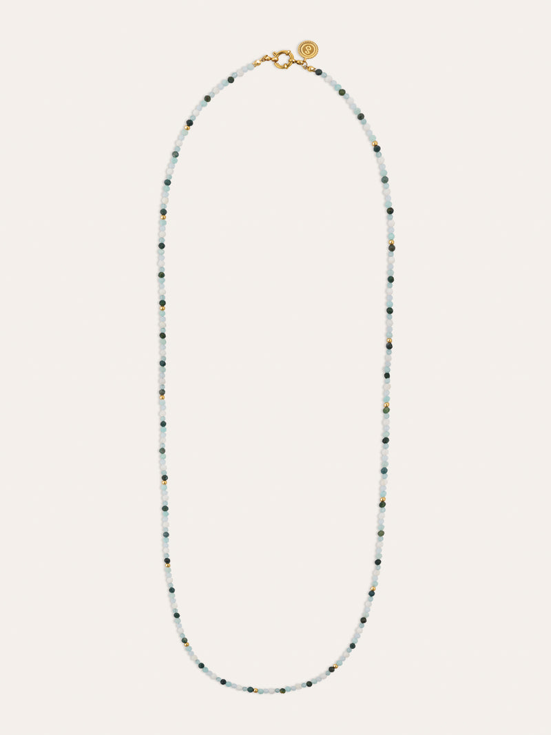 Collar Long Altea Ice Acero long Baño Oro