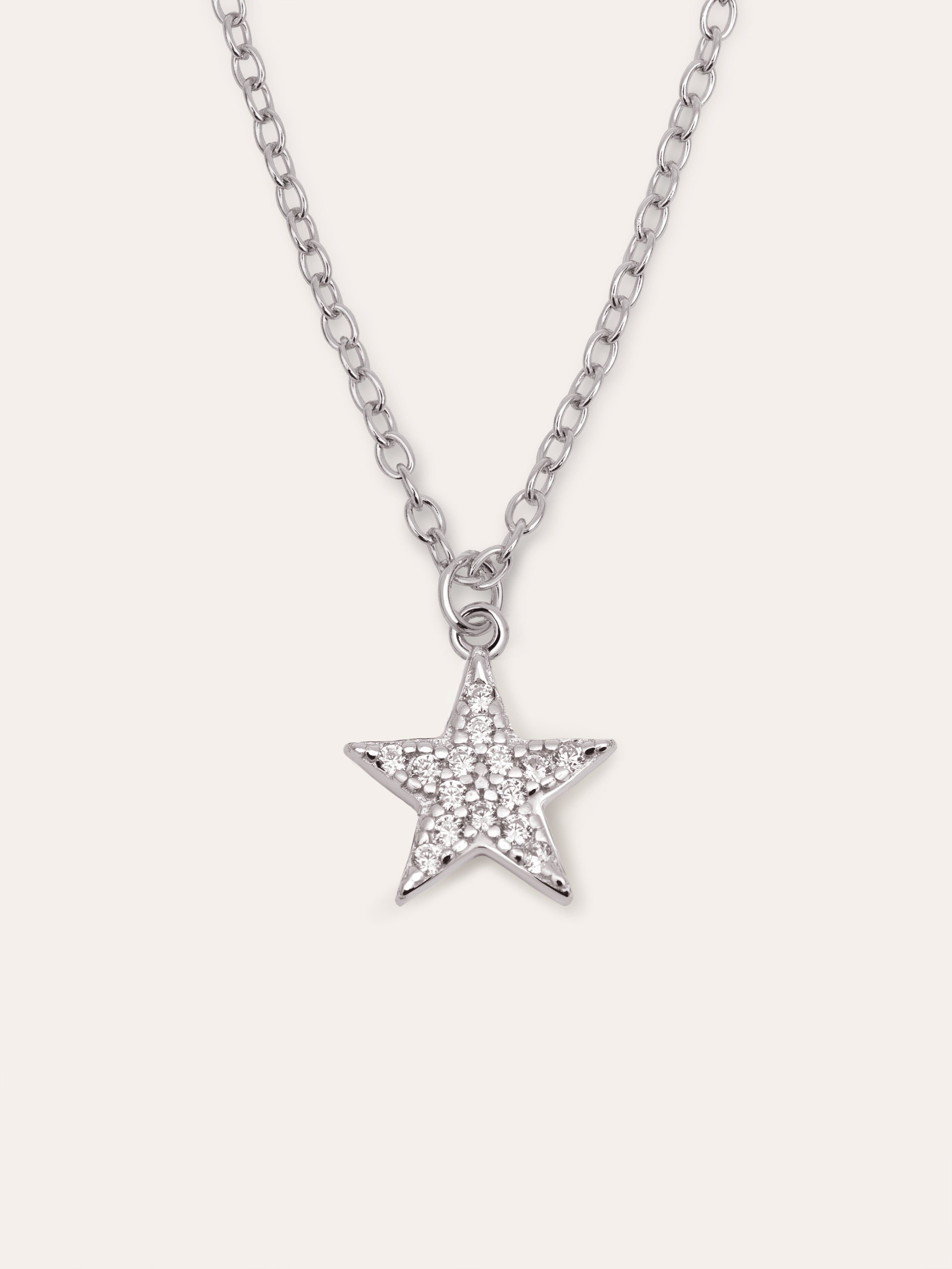 Collar Lyra Star Plata