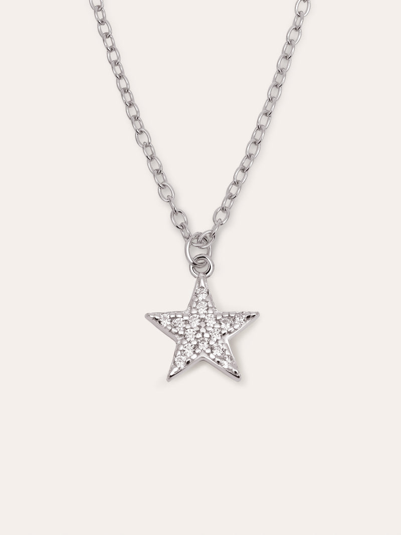 Collar Lyra Star Plata