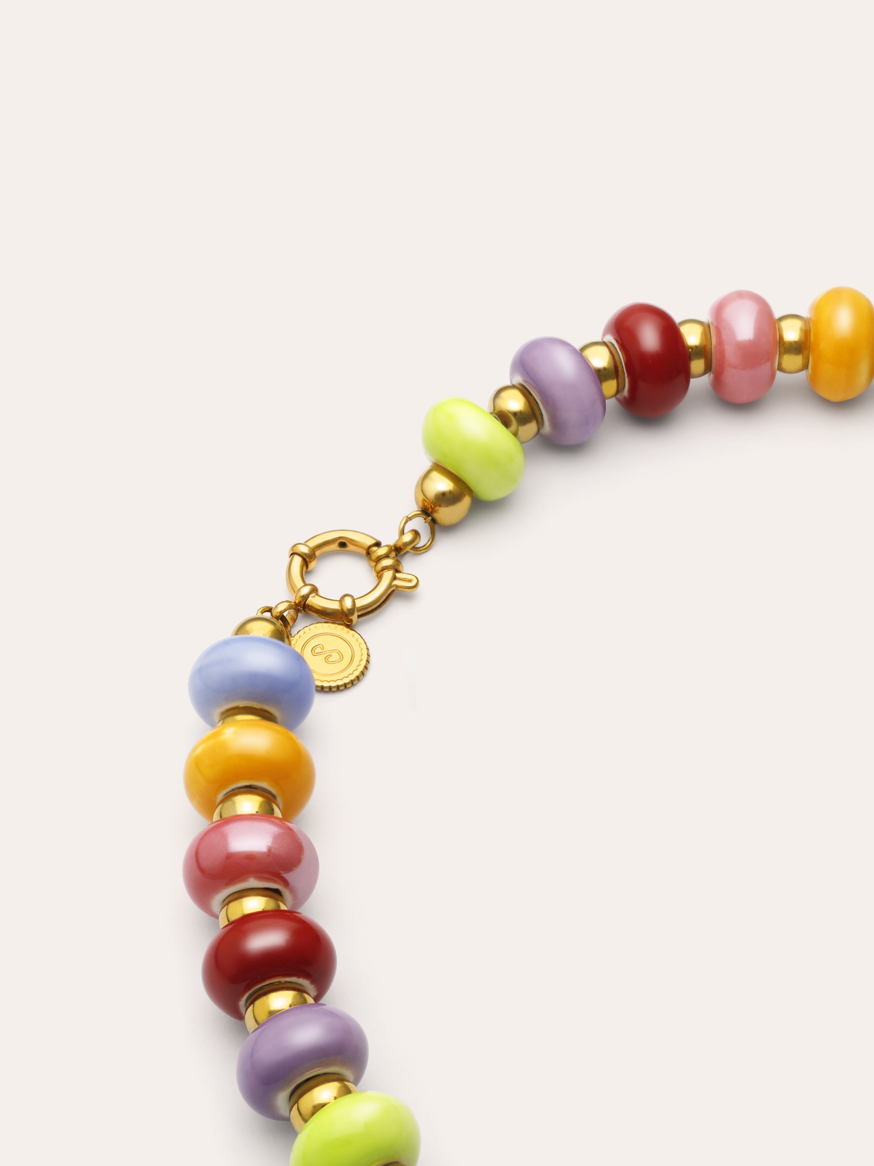 Maxi Frida Halskette Edelstahl vergoldet