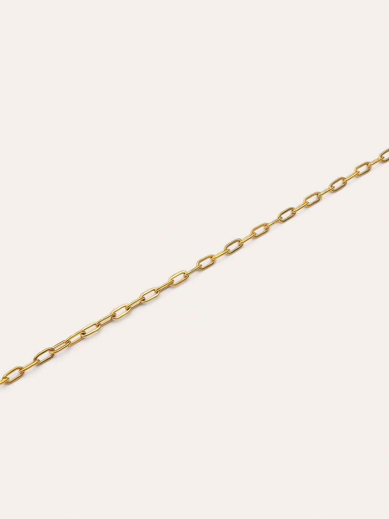 Colar Mini Fine Chic Aço Banho de Ouro