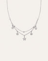 Collar Mil Estrellas Plata