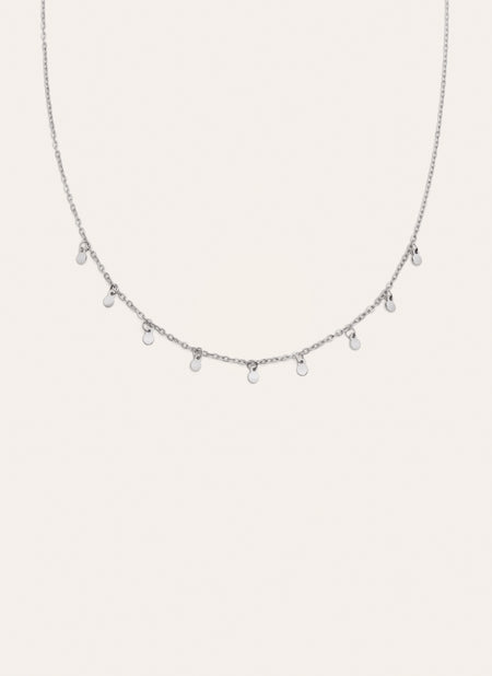 Collar Mini Moons 3mm Acero