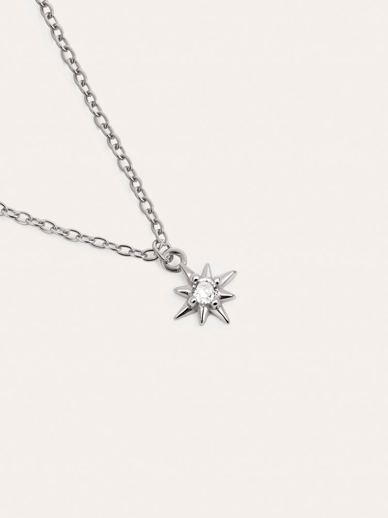 Collier Mini Star Argent