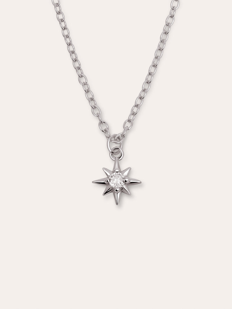 Collier Mini Star Argent