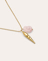 Collar Moana Acero Baño Oro