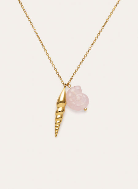 Collana Moana Acciaio Placcato Oro