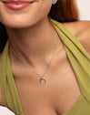 Moonset Silver Necklace