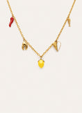 Multicharm Aperitivo Marino Necklace Steel 18kt Gold Plated