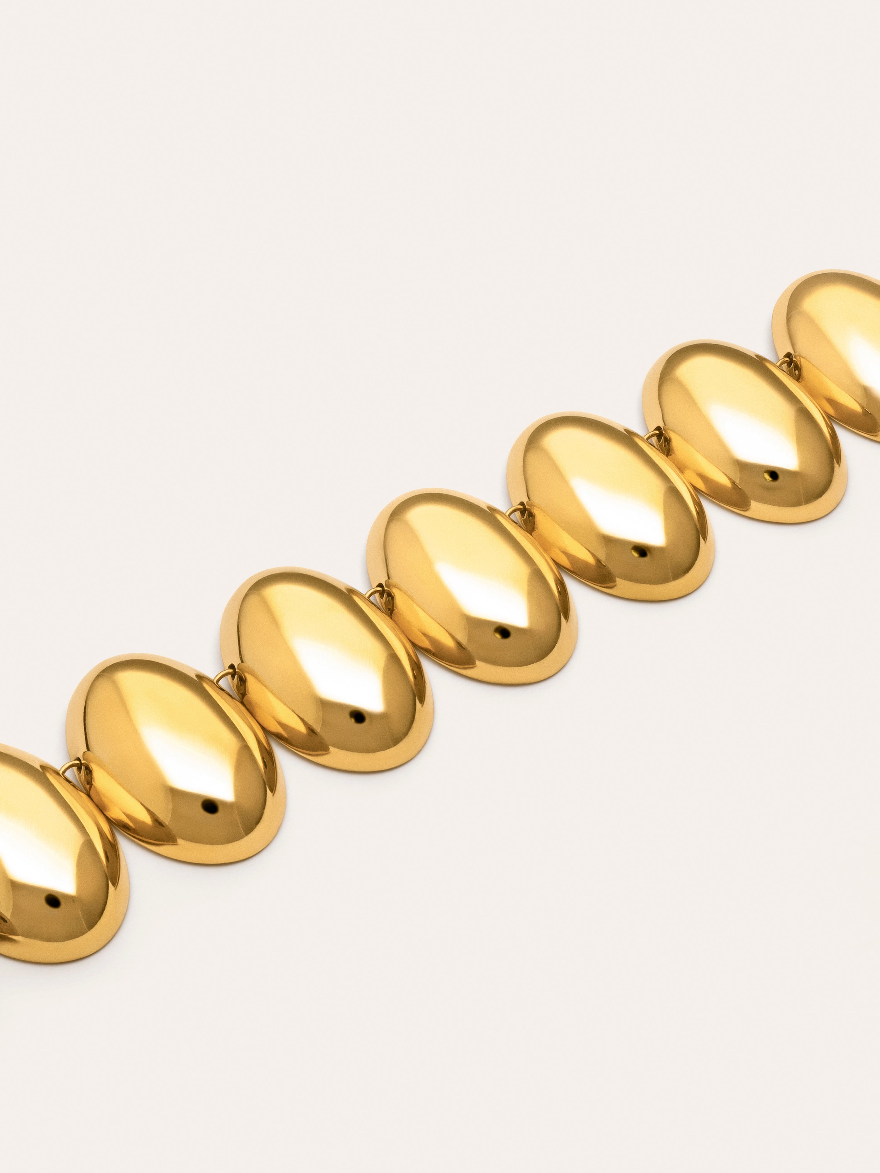 Pulsera Oceya Acero Baño Oro