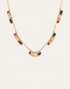 Ketting Palmar Colors Staal Verguld met Goud