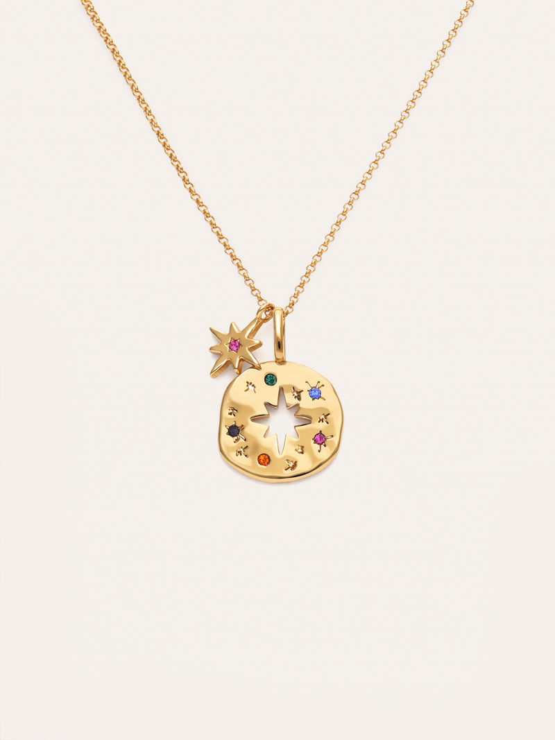 Pack Collier Charm Pour Toi Maman Plaqué Or