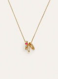 Pebble Family Colors Gold Necklace