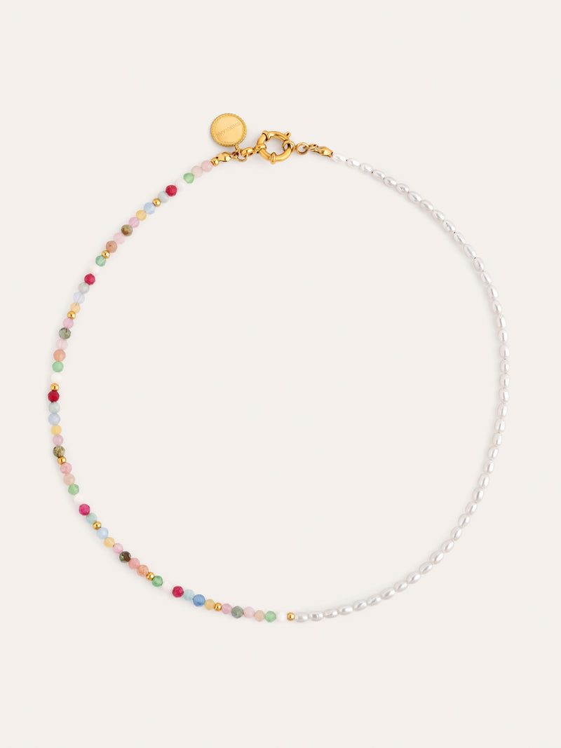 Halskette Pompeya Altea Edelstahl mit 18kt Goldbeschichtung
