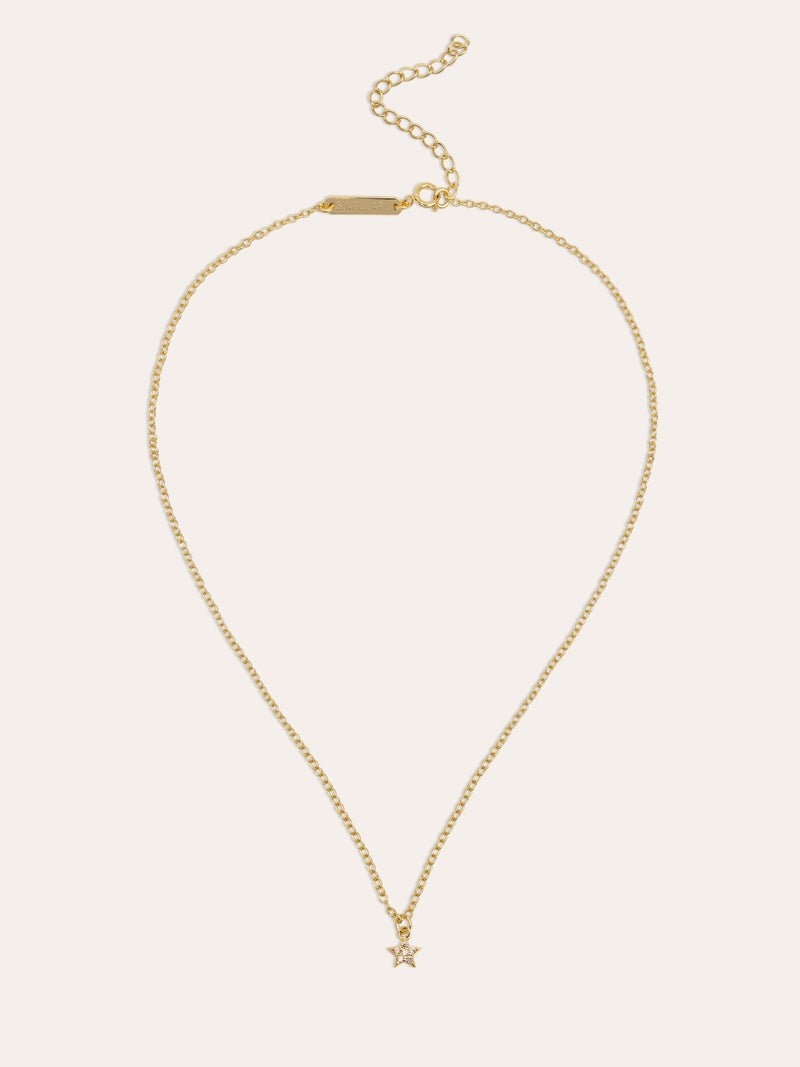 Collana Polaris Star Argento Placcato Oro