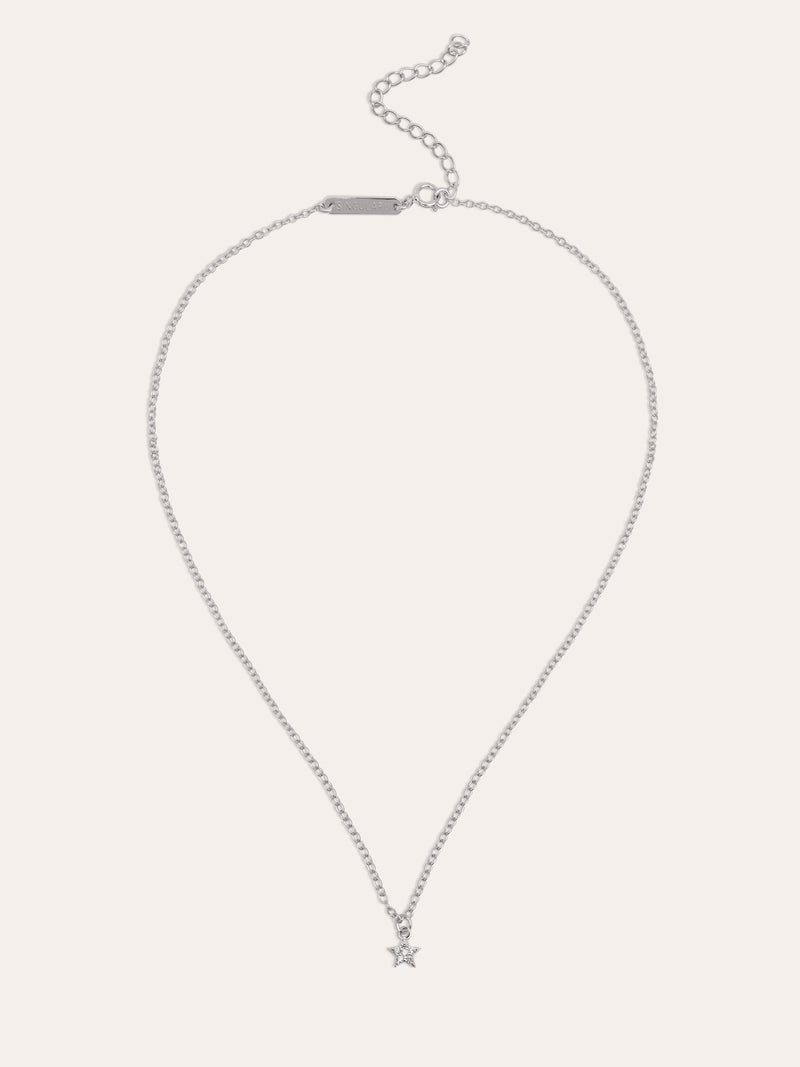 Collar Polaris Star Plata