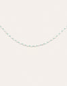 Pompeya Turquoise Stainless Steel Gold Necklace