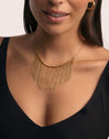 Collar Regina Acero Baño Oro
