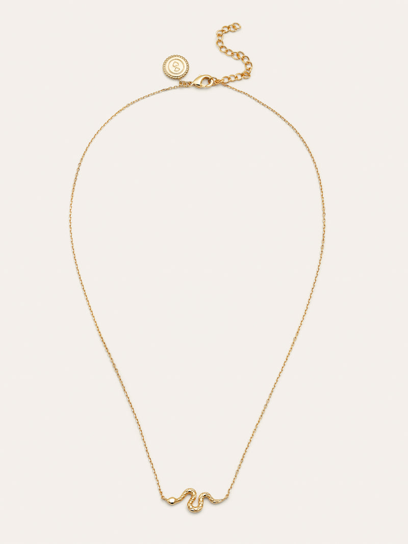 Snake Gold Necklace