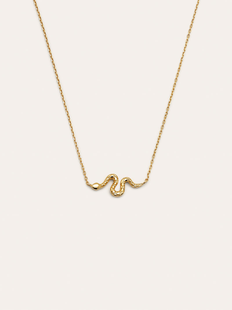 Snake Gold Necklace