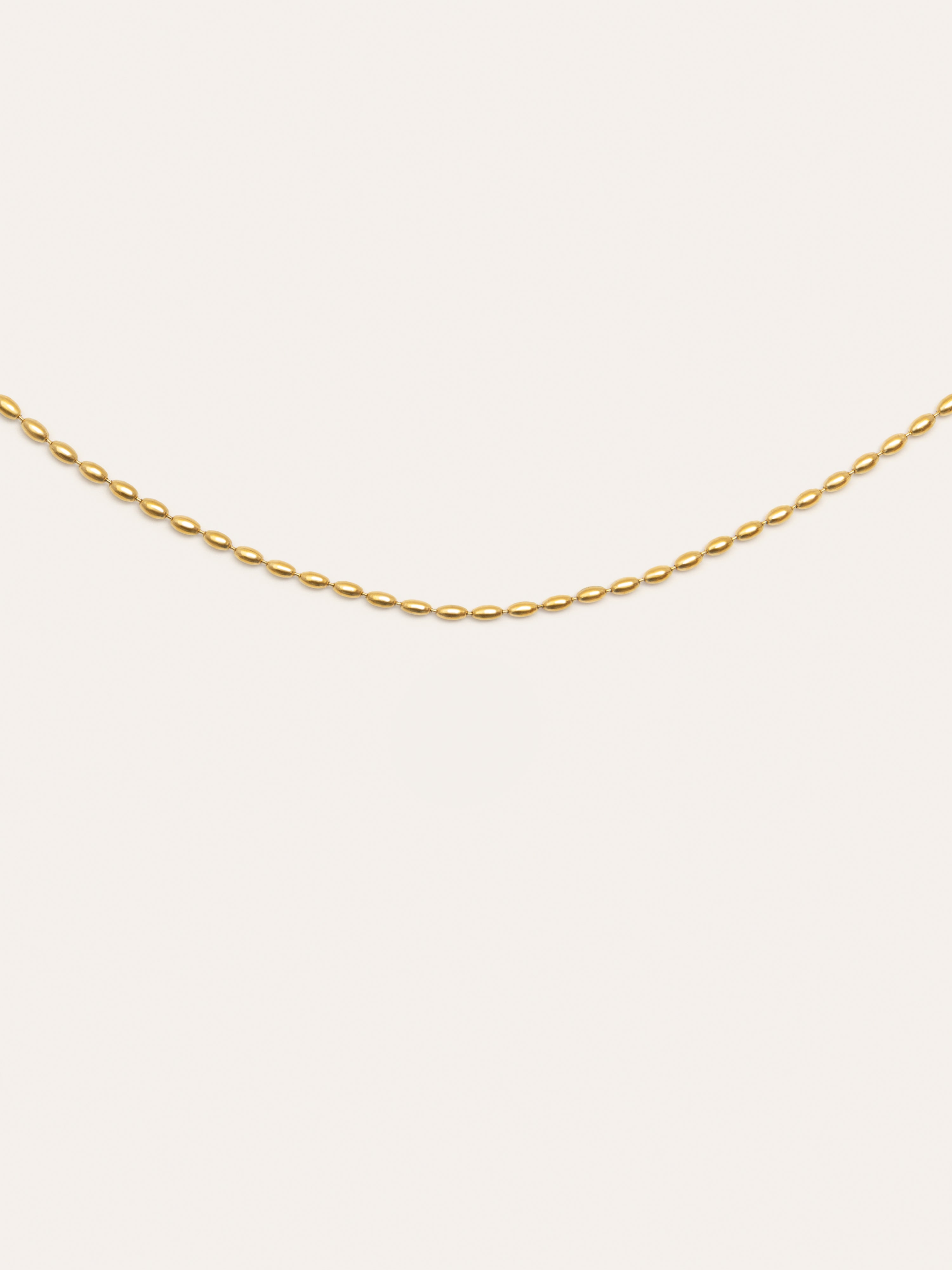 Collar Serpentine Acero Baño Oro