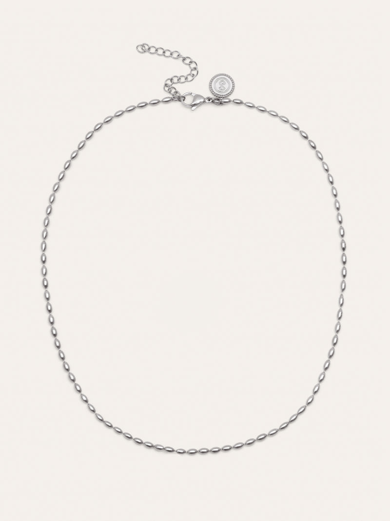 Collar Serpentine Acero