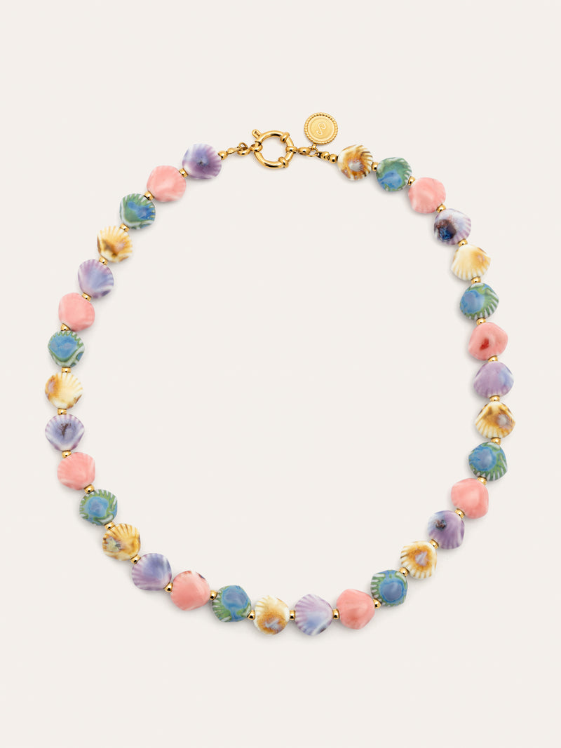 Collar Seaside Acero Baño Oro