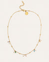 Collier Shamira Dots Acier Plaqué Or