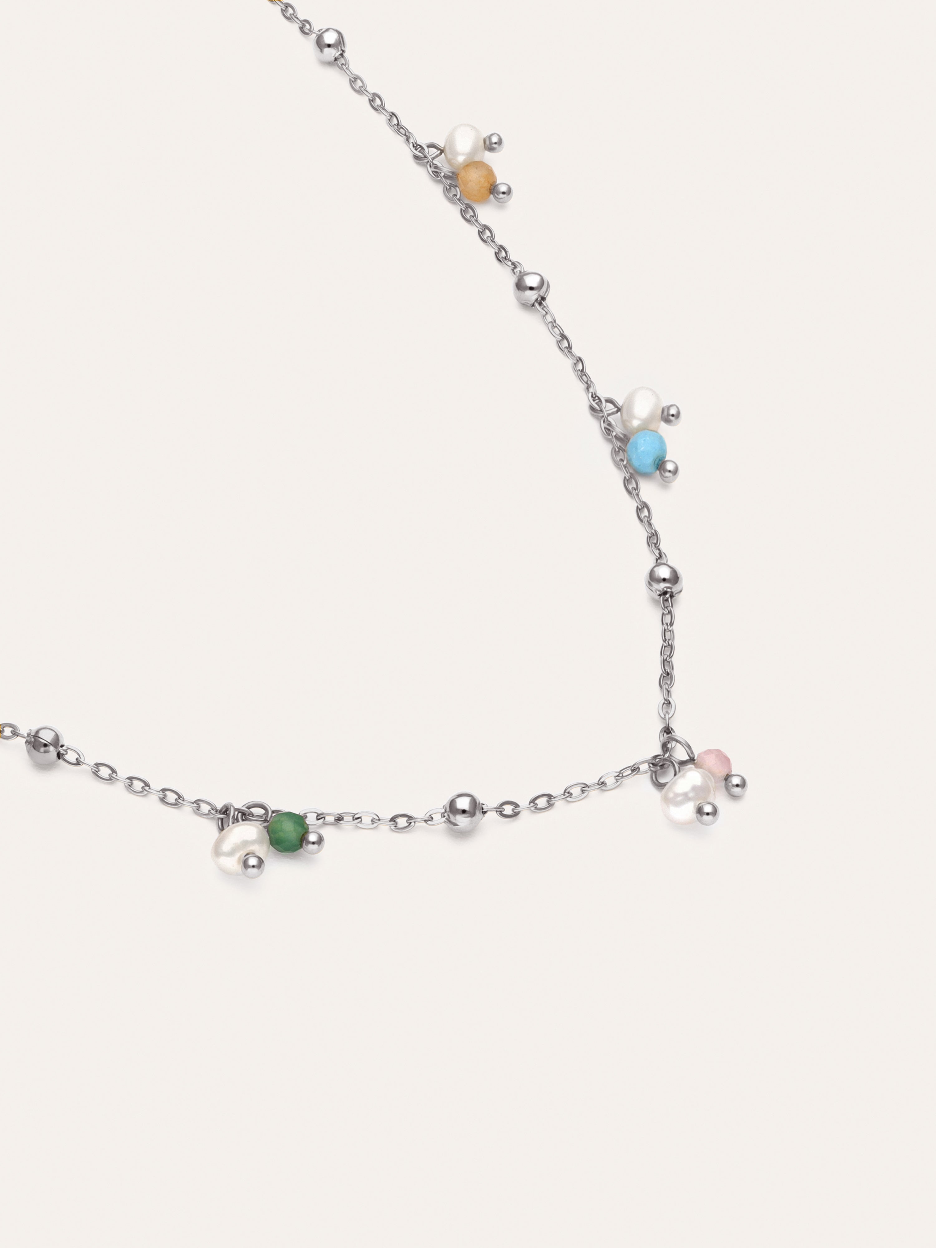 Collar Shamira Dots Acero
