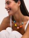 Halskette Starfish Chic Color Edelstahl mit Goldbeschichtung