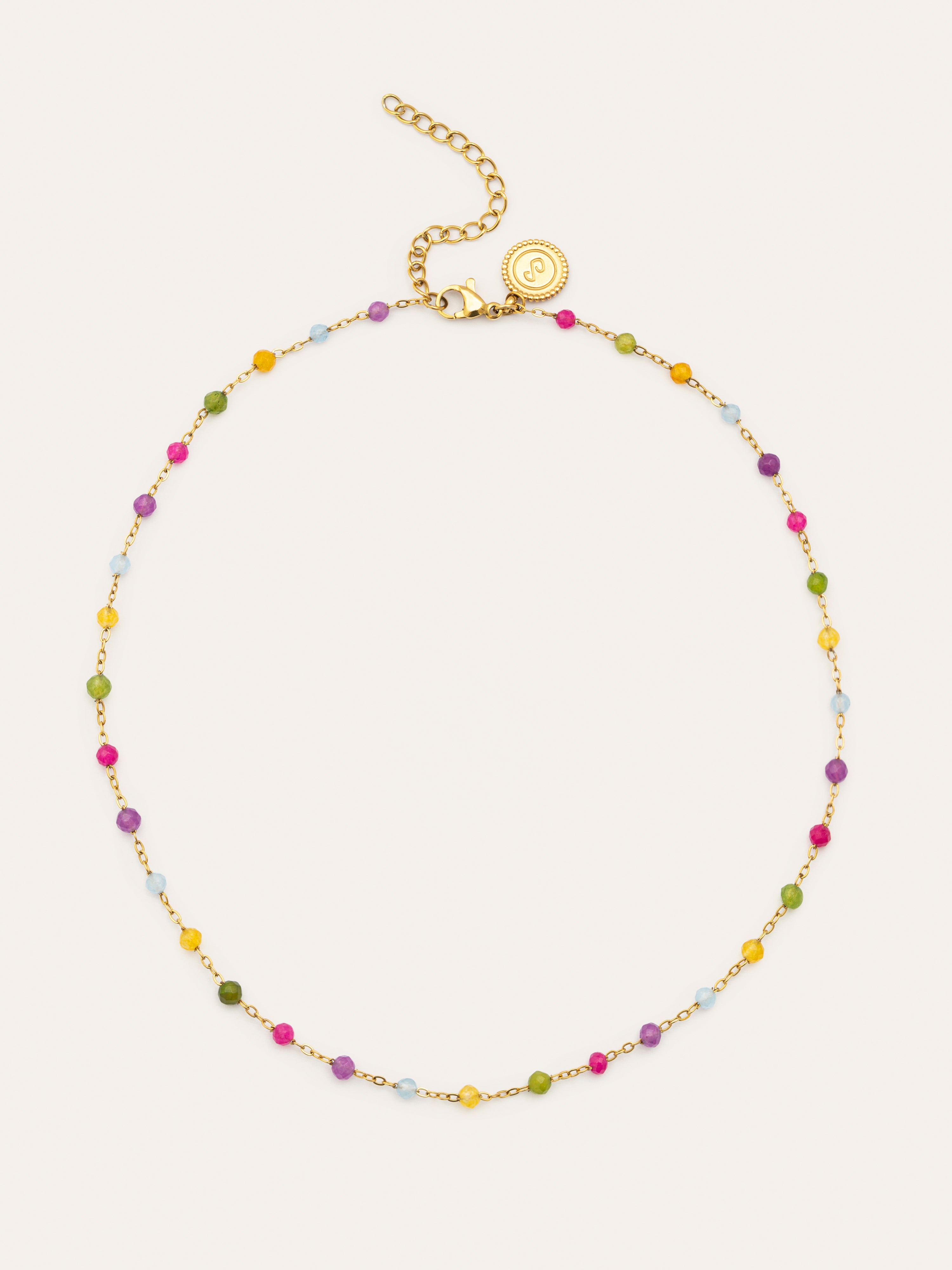 Stella Color Stainless Steel Gold Necklace