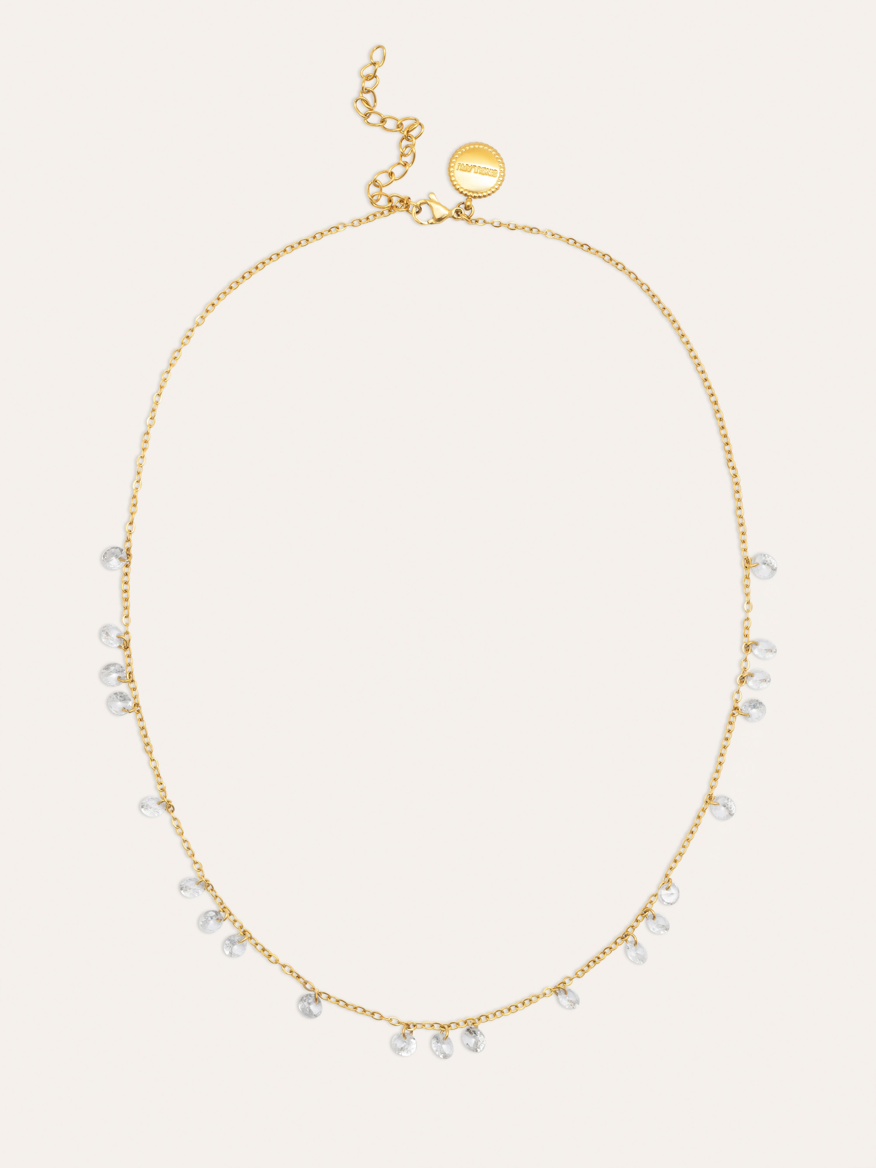 Collar Starlight Acero Baño Oro