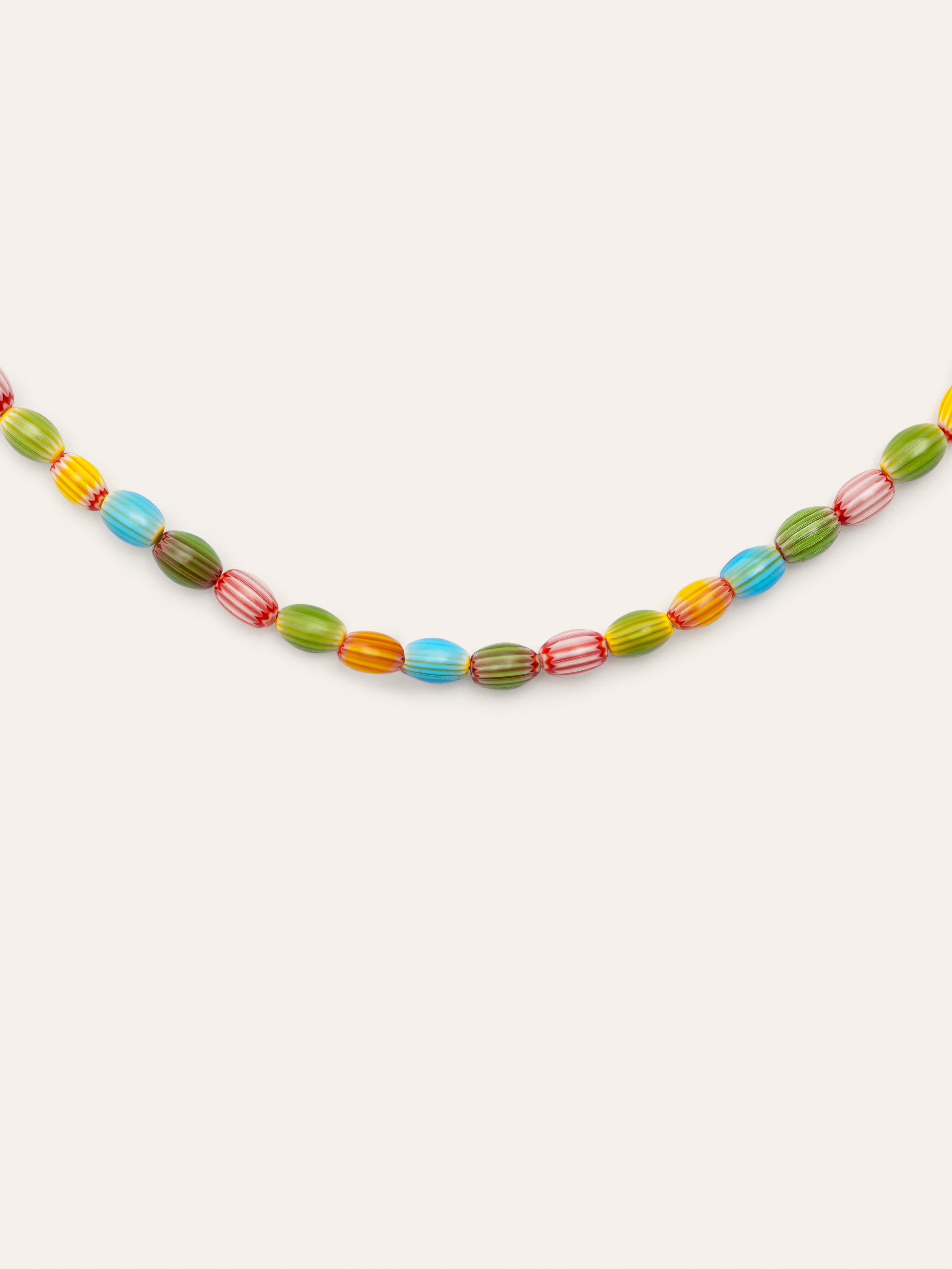 Collar Tarifa Acero Baño Oro