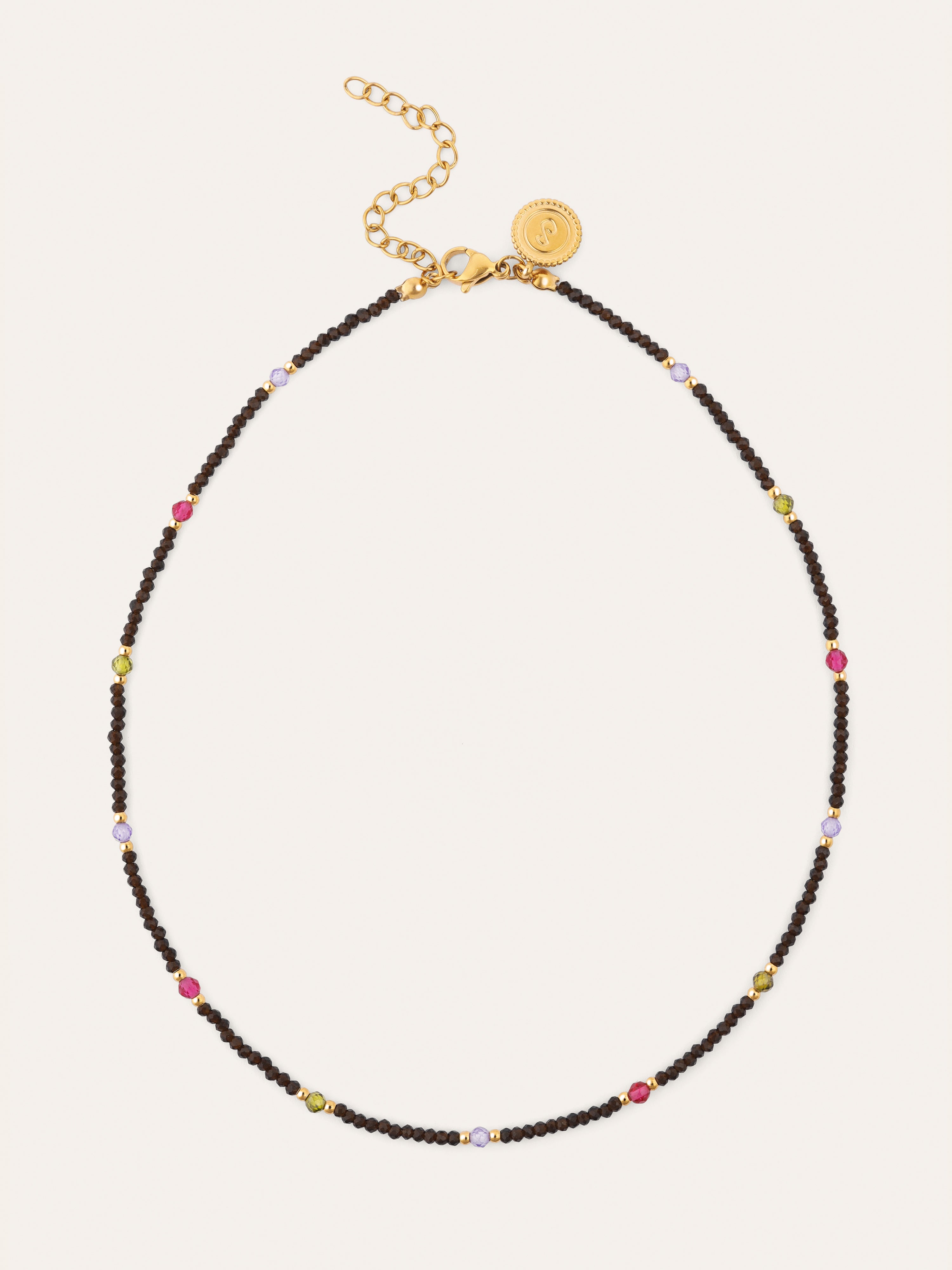 Winter Glam Stainless Steel Gold Necklace